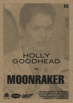 2009 Rittenhouse James Bond Archives #32 Holly Goodhead in Moonraker Back