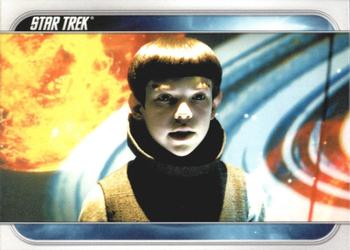 2009 Rittenhouse Star Trek Movie Cards #23 Young Spock emerges as an outstanding student Front