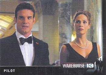 2010 Rittenhouse Warehouse 13 Season 1 #1 After saving the life of the President, Secret Front