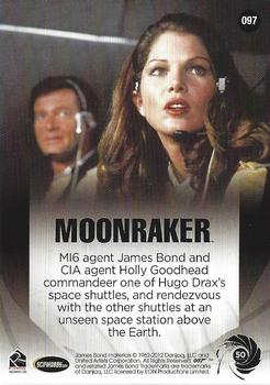 2012 Rittenhouse James Bond 50th Anniversary Series 1 #097 Moonraker Back