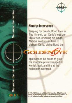 1995 Graffiti James Bond: GoldenEye #62 Natalya Intervenes Back