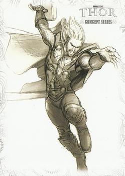 2011 Upper Deck Thor - Concept Art #C6 Thor Front