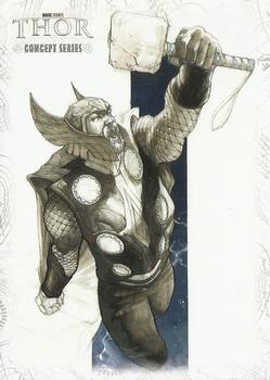 2011 Upper Deck Thor - Concept Art #C9 Thor Front