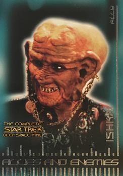 2003 Rittenhouse The Complete Star Trek Deep Space Nine - Allies & Enemies #B10 Ishka Front