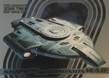 2003 Rittenhouse The Complete Star Trek Deep Space Nine - Ships of the Dominion War #S2 U.S.S. Defiant Front