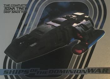 2003 Rittenhouse The Complete Star Trek Deep Space Nine - Ships of the Dominion War #S3 Runabout Front