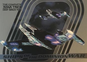2003 Rittenhouse The Complete Star Trek Deep Space Nine - Ships of the Dominion War #S5 Jem'Hadar Battleship Front
