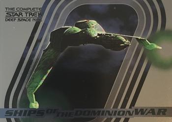 2003 Rittenhouse The Complete Star Trek Deep Space Nine - Ships of the Dominion War #S7 Klingon Bird-of-Prey Front