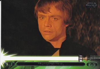 2013 Topps Star Wars: Jedi Legacy #19L Truncated Trial / Reaches Jedi status very quickly Front