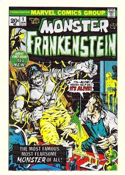 1984 FTCC Marvel Superheroes First Issue Covers #29 The Monster Frankenstein Front