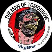 1993 SkyBox Skycaps DC Comics - Reign of the Supermen #NNO Cyborg Superman Front
