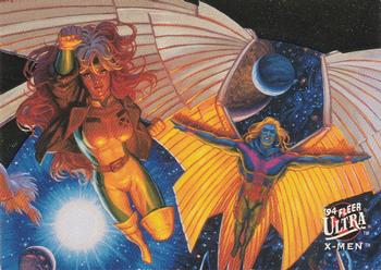 1994 Ultra X-Men - Team Portrait #4 Rogue / Archangel Front
