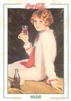 1994 Collect-A-Card Coca-Cola Collection Series 2 #109 Calendar - 1926 Front