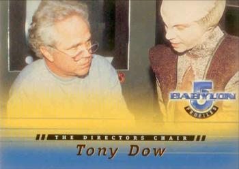1999 SkyBox Babylon 5: Profiles - The Director's Chair #DC2 Tony Dow Front