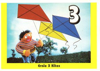 1992 Idolmaker Sesame Street #4 Ernie 3 Kites Front