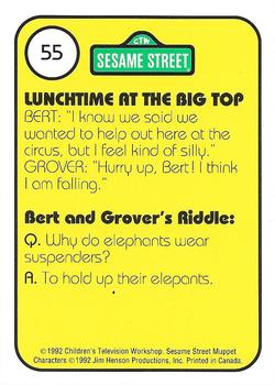 1992 Idolmaker Sesame Street #55 