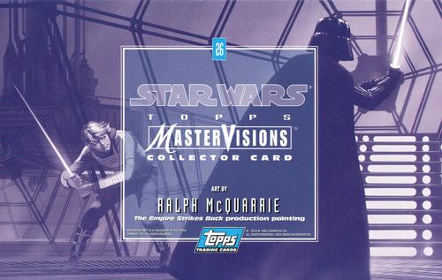 1995 Topps MasterVisions Star Wars #26 Art By Ralph McQuarrie Back