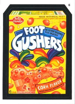 2004 Topps Wacky Packages All-New Series 1 #6 Foot Gushers Front