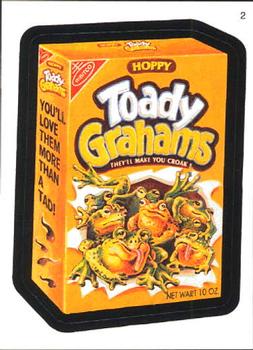 2005 Topps Wacky Packages All-New Series 3 #2 Toady Grahams Front
