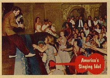 1956 Topps Elvis Presley (Bubbles, R710-1) #10 America's Singing Idol Front