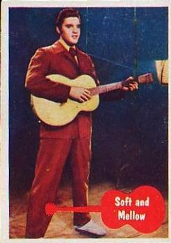 1956 Topps Elvis Presley (Bubbles, R710-1) #5 Soft and Mellow Front