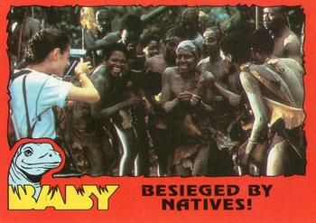 1985 Topps Baby #11 Besieged by Natives! Front
