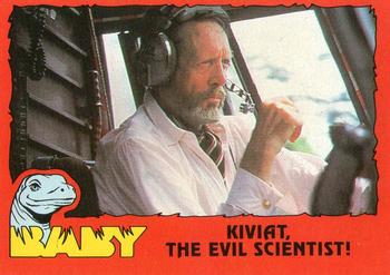 1985 Topps Baby #28 Kiviat, the Evil Scientist! Front