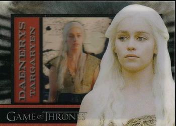 2012 Rittenhouse Game of Thrones Season 1 - Shadowbox #NNO Daenerys Targaryen Front