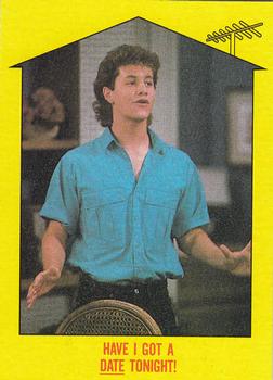 1988 Topps Growing Pains #16 Have I got a date tonight! Front
