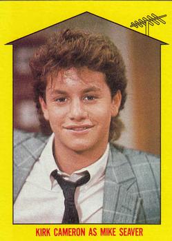 1988 Topps Growing Pains #4 Meet Kirk Cameron Front