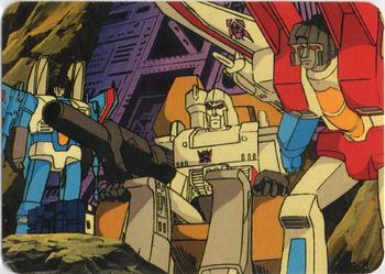 1985 Hasbro Transformers #90 Decepticon Braintrust Front