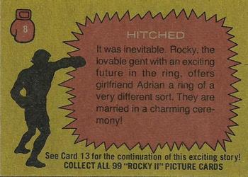 1979 Topps Rocky II #8 Hitched Back