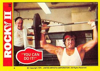 1979 Topps Rocky II #22 