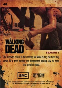2011 Cryptozoic The Walking Dead Season 1 #48 WTF?!? Back