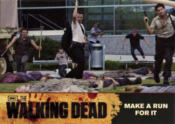 2011 Cryptozoic The Walking Dead Season 1 #80 Make a Run For It Front