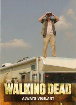 2012 Cryptozoic Walking Dead Season 2 #07 Always Vigilant Front