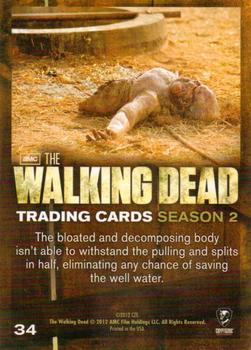 2012 Cryptozoic Walking Dead Season 2 #34 Up and Out Back