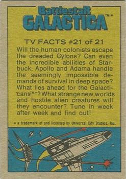 1978 Topps Battlestar Galactica #123 Landrams to the Rescue! Back