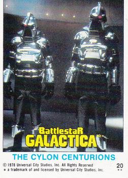 1978 Topps Battlestar Galactica #20 The Cylon Centurions Front