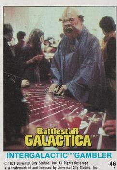 1978 Topps Battlestar Galactica #46 Intergalactic Gambler Front