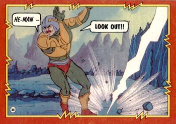 1984 Topps Masters of the Universe #34 Attack from the Sky! Front