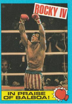 1985 Topps Rocky IV #64 In Praise Of Balboa! Front