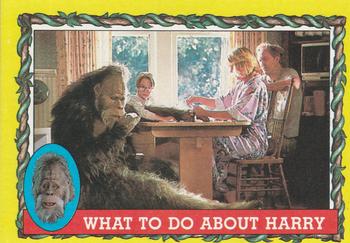 1987 Topps Harry and the Hendersons #34 What To Do About Harry Front