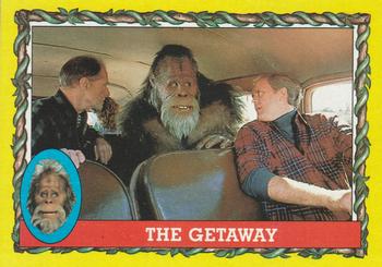 1987 Topps Harry and the Hendersons #58 The Getaway Front