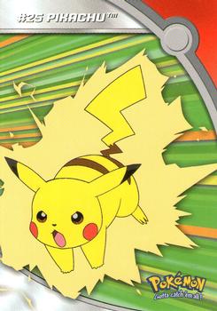 2000 Topps Pokemon TV Animation Edition Series 3 #HV6 Pikachu Front