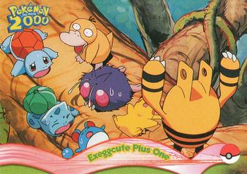 2000 Topps Pokemon The Movie 2000 #6 Exeggcute Plus One Front