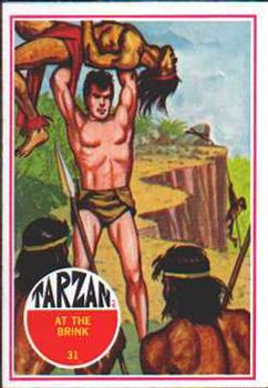 1966 Banner Tarzan #31 At The Brink Front