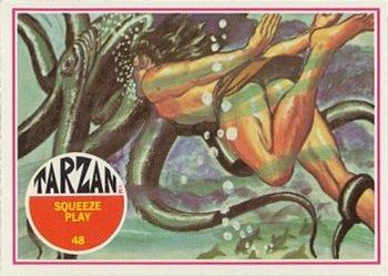 1966 Banner Tarzan #48 Squeeze Play Front