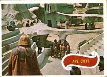 1969 Topps Planet of the Apes #35 Ape City! Front