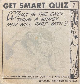 1966 Topps Get Smart #7 The Arsenal Back